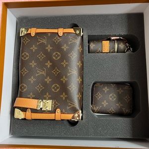 LV Trunk Bag Boxed Set. SEE VIDEO in pics.